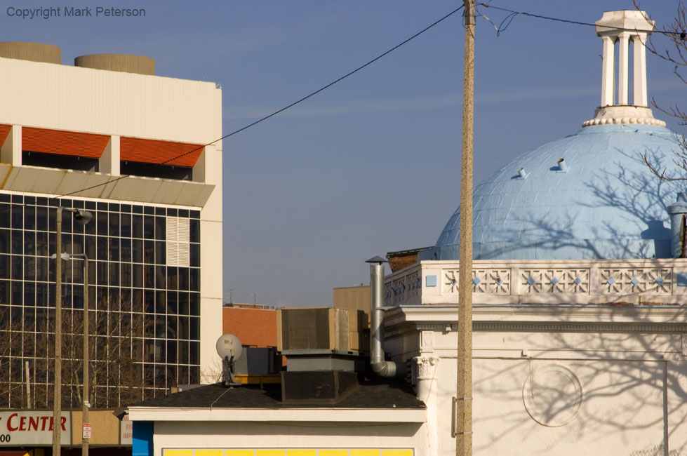 Blue dome